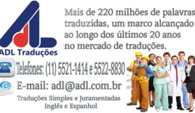 Advocacia em Santo Amaro ADL Traduções