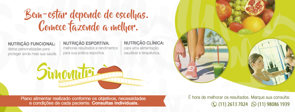 Nutricionista Esportiva e Funcional em Moema