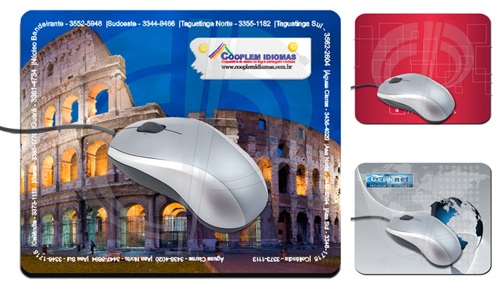 Mouse Pad Personalizado em Guarulhos Color Plus Brindes