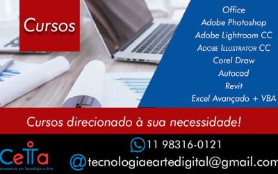 Curso de Pacote Office+Auxiliar Administrativo  Vila Mariana CETTA Cursos de Tecnologia e Arte Digital