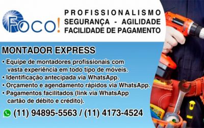 Montador De Móveis em Vila Palmares Santo André Foco Montagens Express