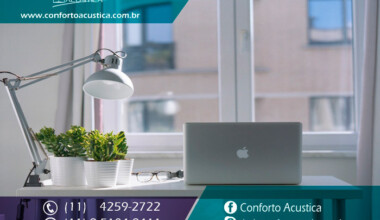 Janela e Porta Acústica Antirruido na Vila Nova Conceição Conforto Acústica