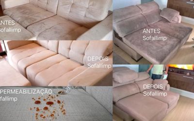 Limpeza e higienização de sofá, cadeira e colchão em Santo André