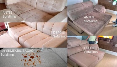 Impermeabilização de sofá