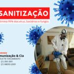 SANITIZAÇÃO NO RIO DE JANEIRO - Imunização e Cia