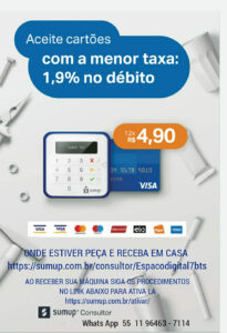 Sumup máquinas de crédito e débito para todo o Brasil em São Paulo - espacodigital7btssumup